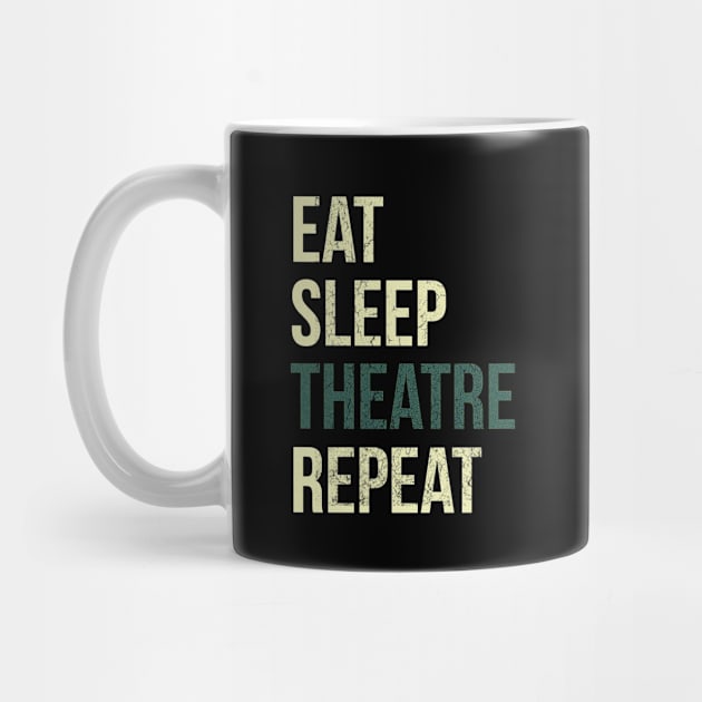 Eat Sleep Theatre Repeat by halodoc